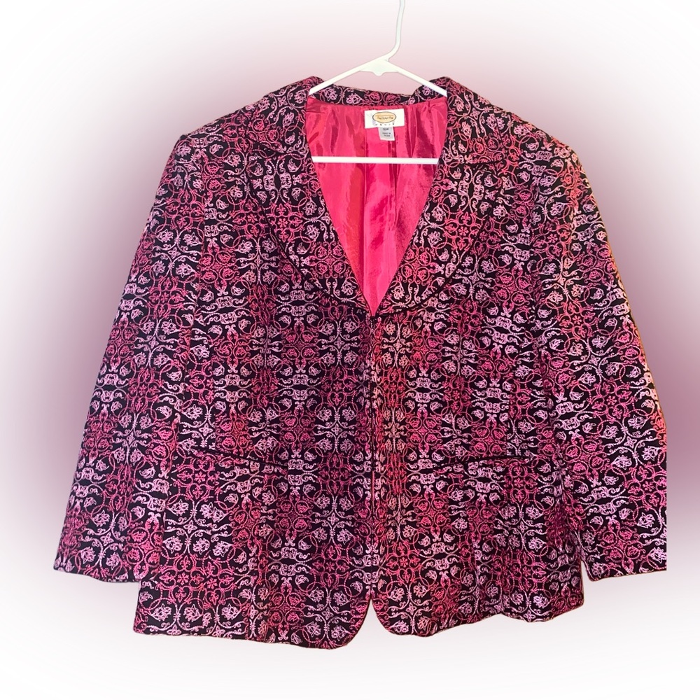 Talbots Embroider Blazer